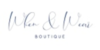 When & Wear Boutique coupons